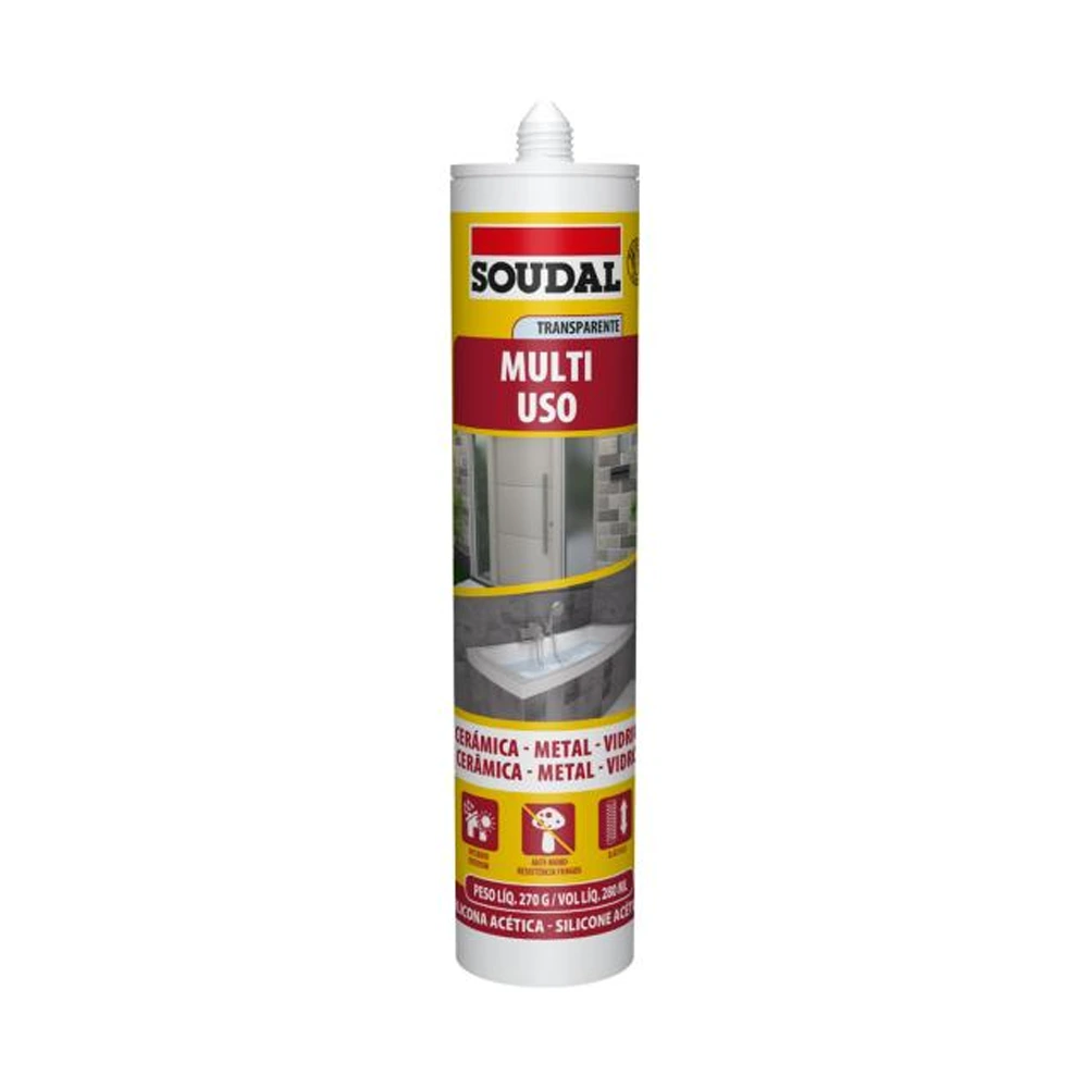 Silicona Multiuso Antihongos Soudal