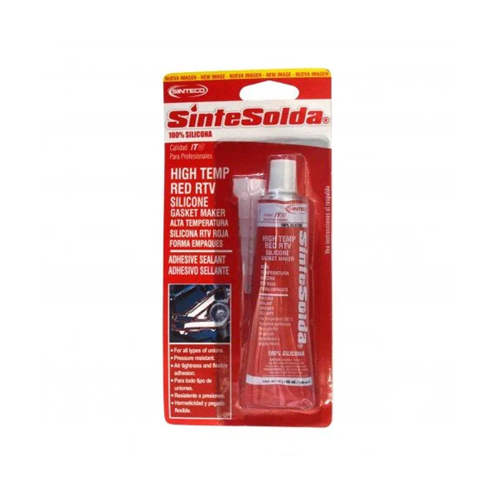 Silicona Roja Sintesolda