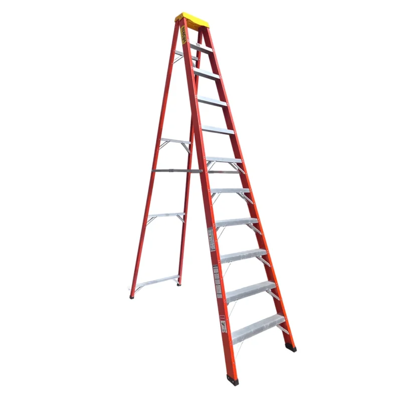 Escalera en Fibra de Vidrio de 11 Pasos